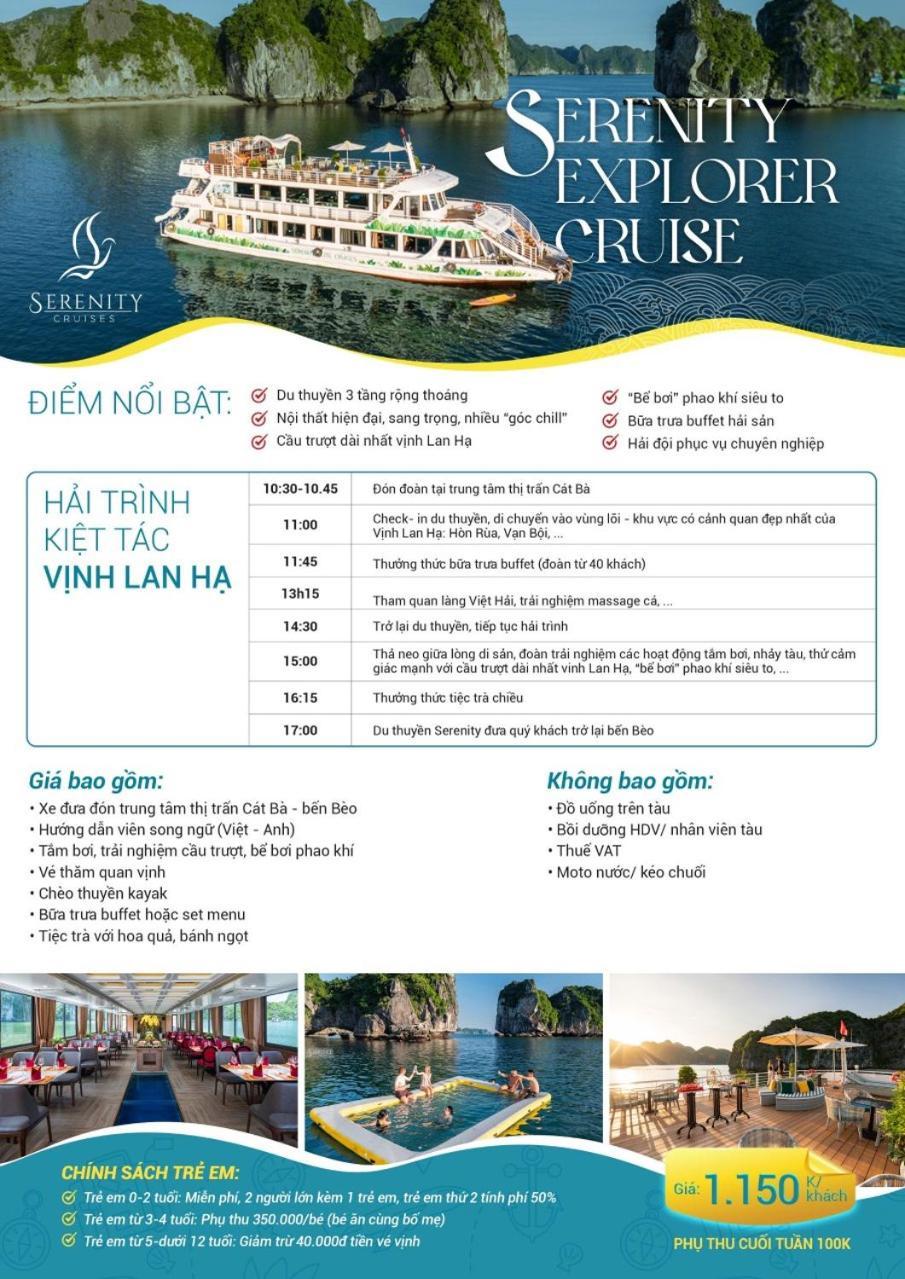 Emerald Hotel Cat Ba Dong Khe Sau エクステリア 写真